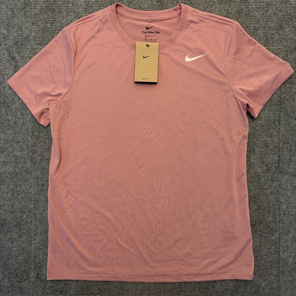 Nike Dri-FIT Women's Athletic‎ Training Top T-Shirt Pink Med NWT DX0687-699